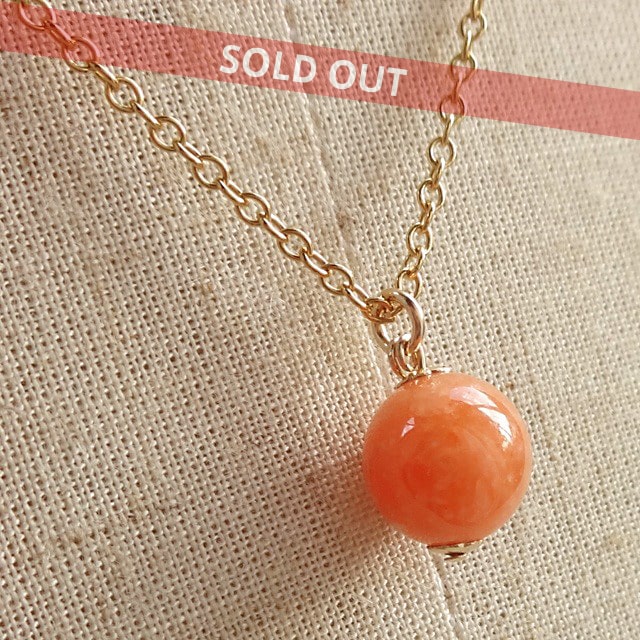 限定品｜ナイジェリア産リチオフィライト（高品質10mm）ネックレス